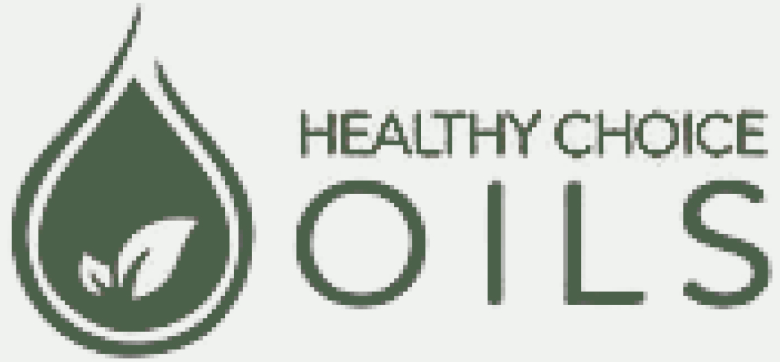 Logo for Healthy Choice Oils shop.